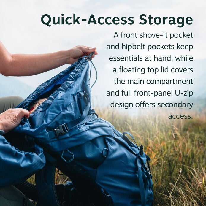 Kyte™ LT 65 Backpacking Pack - US 4826