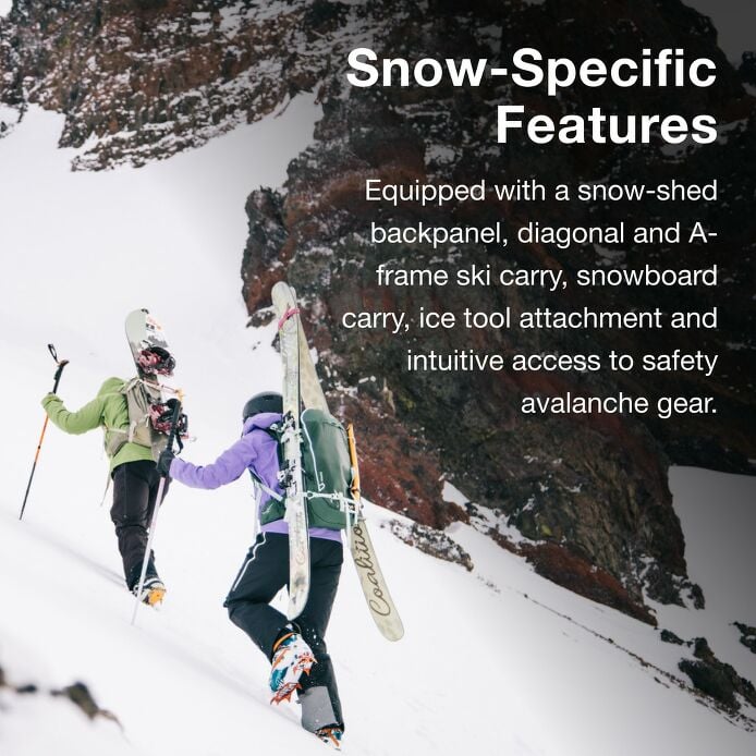 Sopris 32L Ski & Snowboard Backpack - US 8699